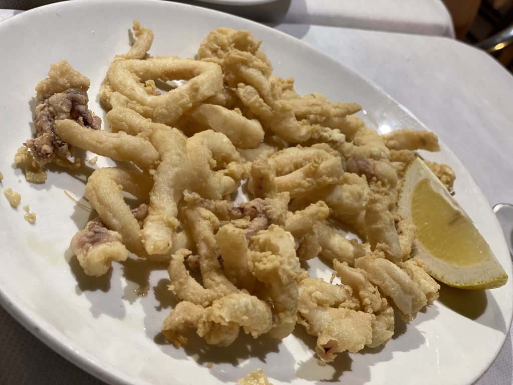 Calamares fritos de la Venta Esteban (Jerez Fra).