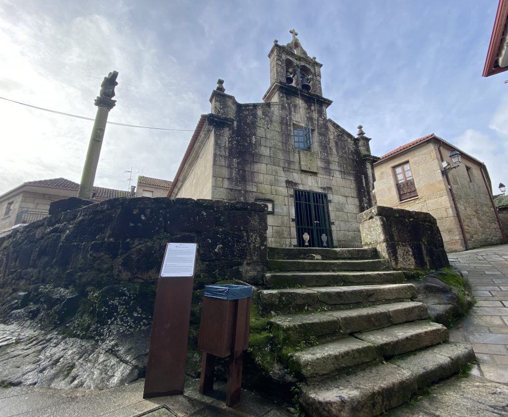 Iglesia de San Roque en Combarro (Pontevedra).